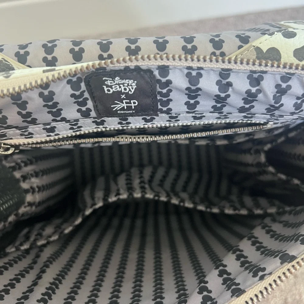 Disney Baby Mickey Mouse Patterned Bag in Gray and Black - Picture 3 of 5